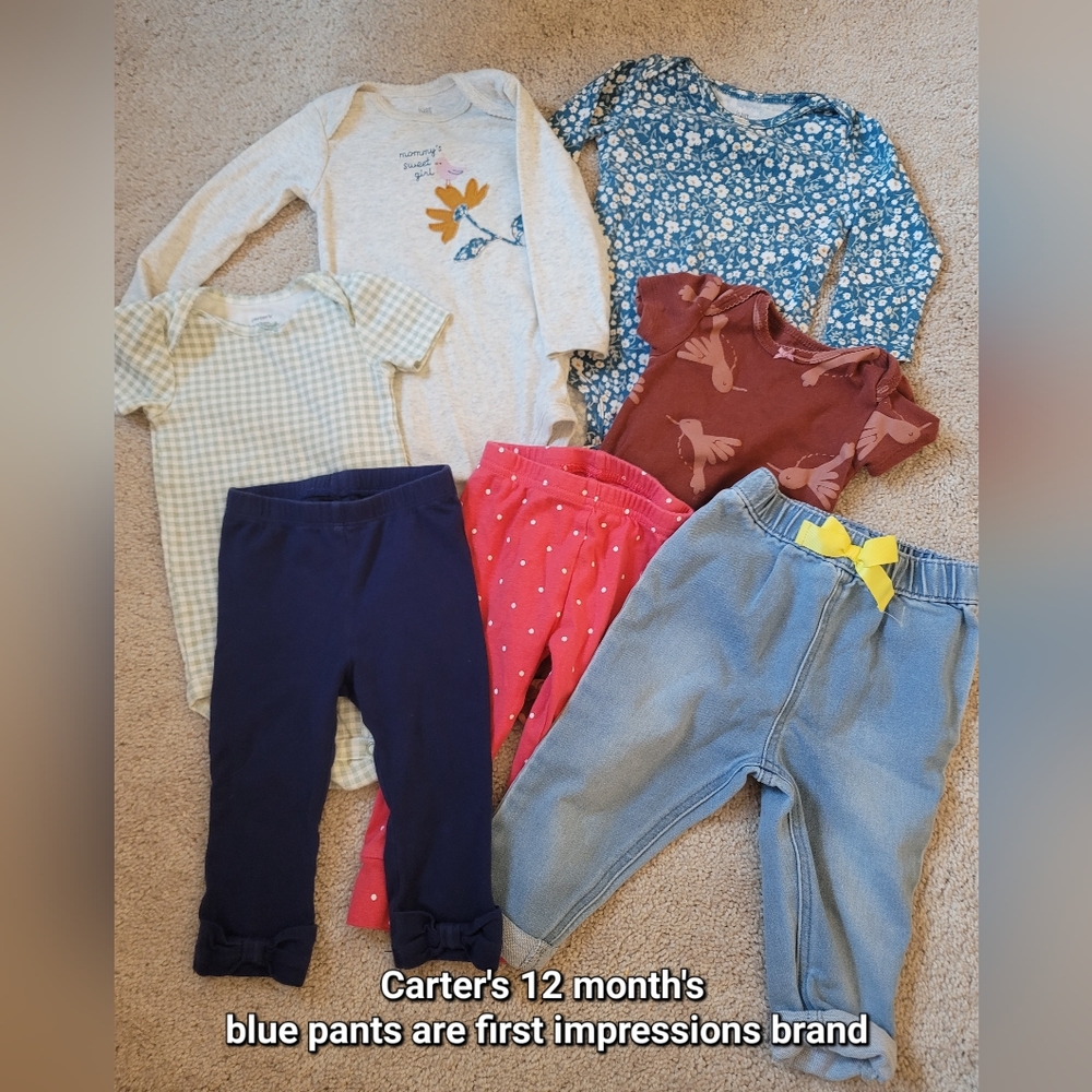 12 months Carters Bundle